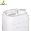 HDPE Jerry da 5 litri in plastica con cappuccio